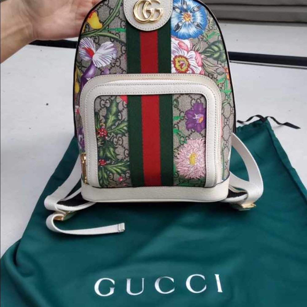 Brand new Gucci backpack. Genuine cute multi-color